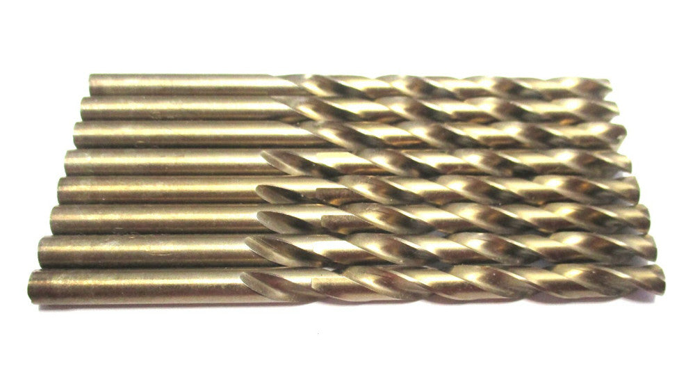 NEW (04138491) #2 x 2-5/8 x 3-7/8 135° RH Cobalt Split Point Jobber Drill - 8 PC