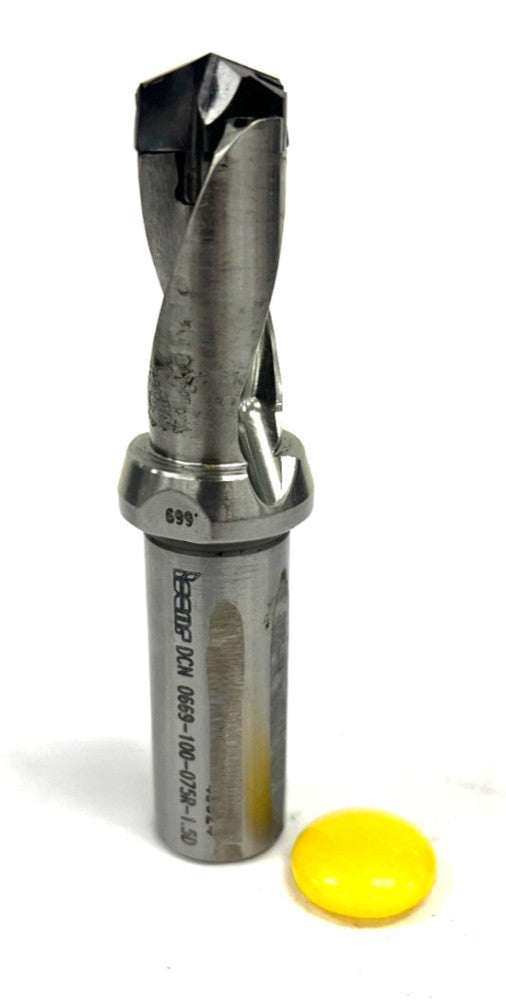 BEAR DCN 0669-100-075R-1.5D INDEXABLE DRILL CUTTING DIA 0.669" OAL 4.03"