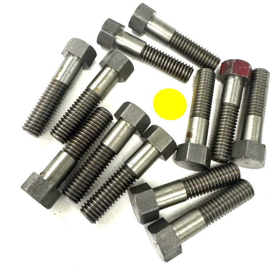 HEX HEAD CAP SCREW THREAD DIAMETER: 0.435" LENGTH: 2.20"