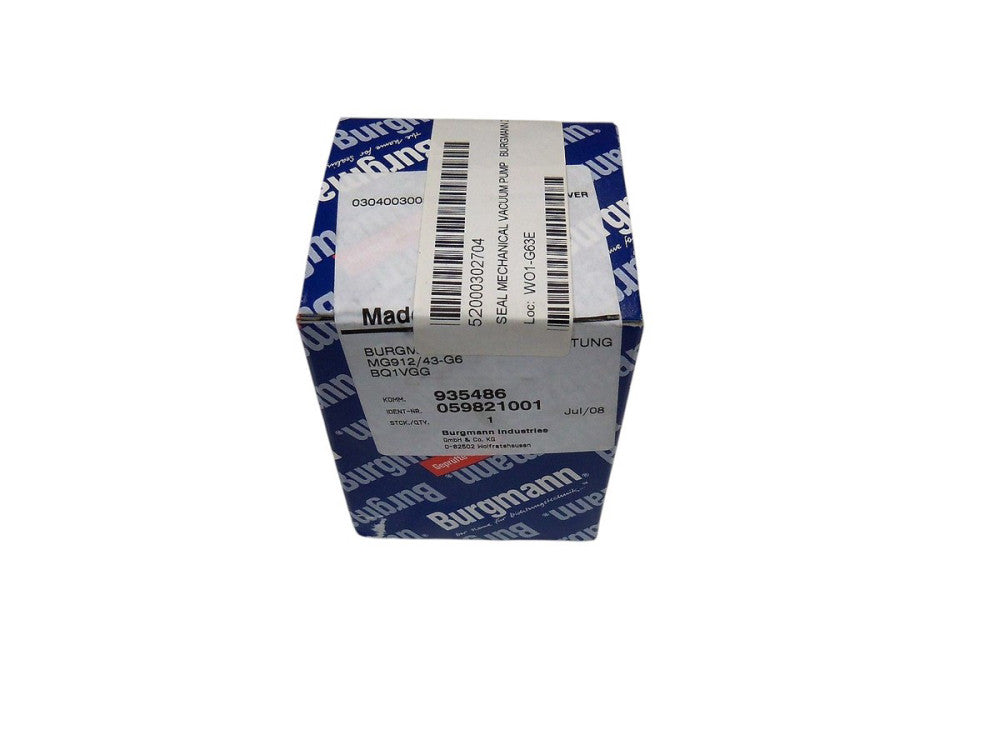BURGMAN MG912/43-G6 VACUUM PUMP 059821001 SEALED