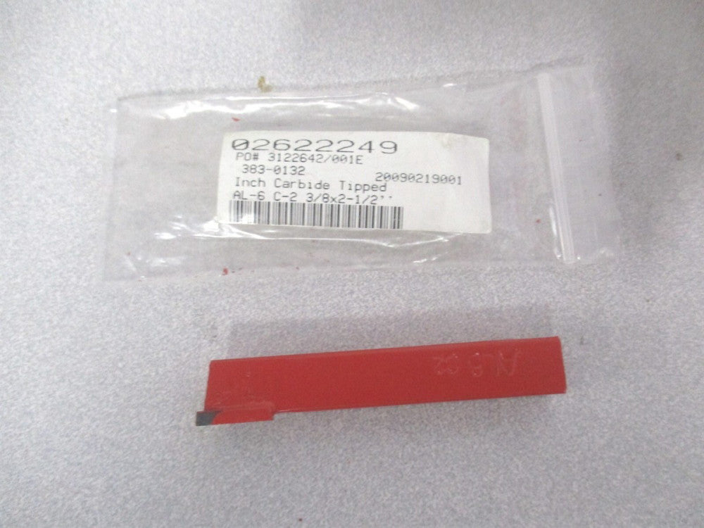 (383-0132) 3/8 x 3/8″ x 2-1/2" OAL Square Shoulder Turning Single Point Tool Bit
