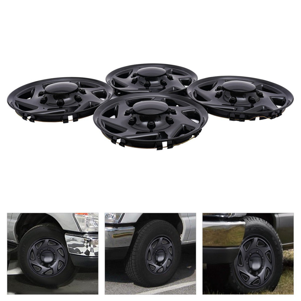 4pcs Hub Caps Van Full Wheel Covers For Ford Econoline E250 E350 E450 99-18
