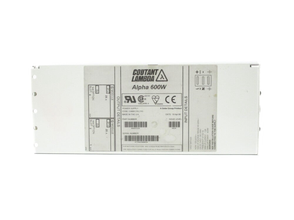 COUTANT LAMBDA ALPHA600W H60322 NSNP