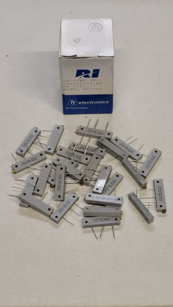 Box Of 25 BI Technologies 78PR10K-321C Potentiometers 1.0W 10k Ohms