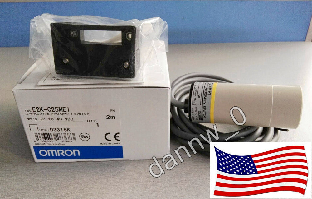 New In Box Omron E2K-C25ME1 Capacitive Proximity Switch Sensor 10-40VDC-US Stock
