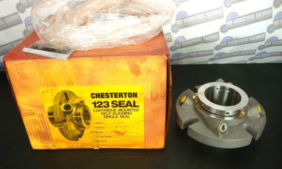 CHESTERTON 123 Cartridge PN-048041 SELF ALIGHNING Single Seal -26, 3.250, CB/TP 
