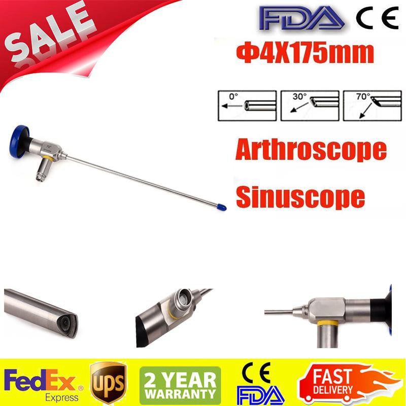 Premium 70° 4mmX175mm Rigid For Medical Arthroscope for Surgery - Fast Shipping