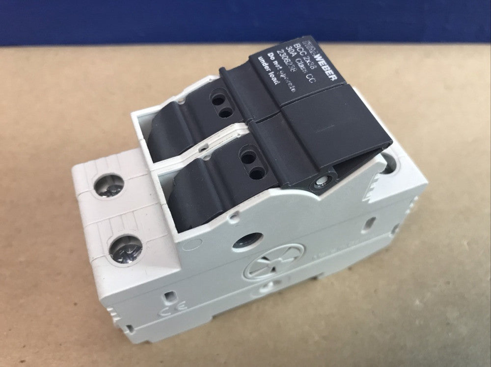 ITALWEBER 2306238 2x38 fuse holder 30A Class CC