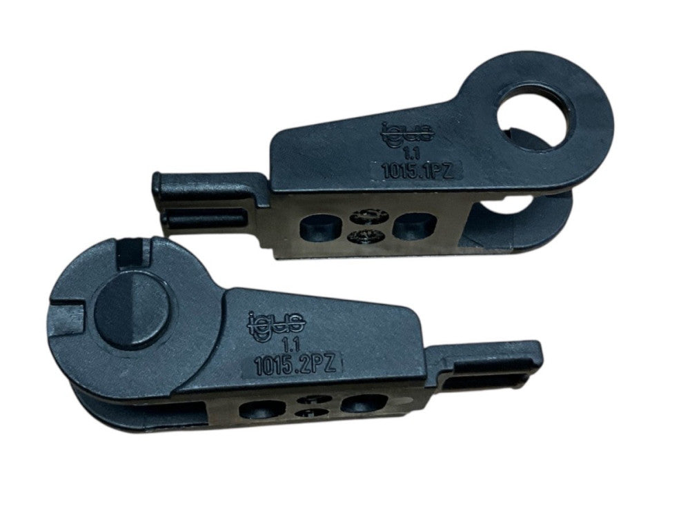 KIT IGUS 1015-1PZ (8PCS) AND 1015.2PZ (8PCS)  BRACKET