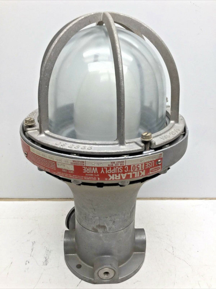 Hubbell Killark HX-2-250 Hazardous Location Light Enclosure, Merc. Vapor Lamp