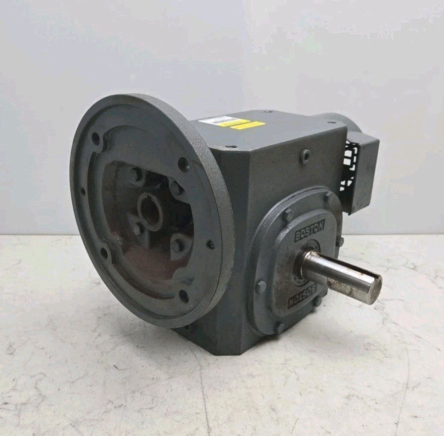 Boston Gear F372-10FK-B9-J-MUTF-W-HK Right Angle Gear Reducer 10:1 Ratio Used