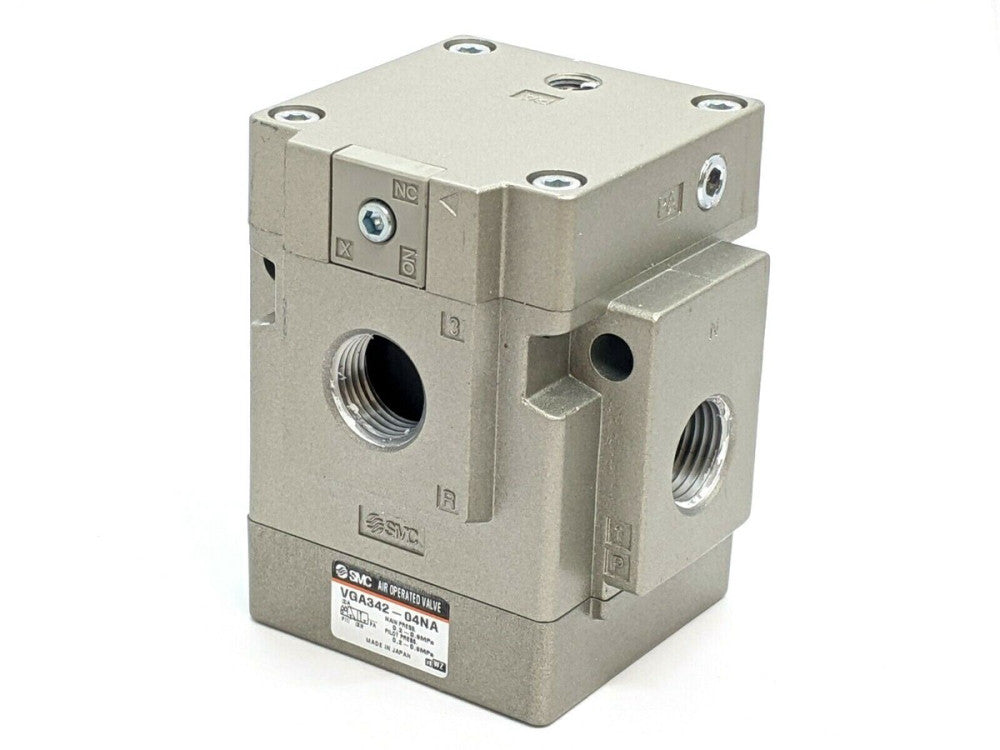 SMC VGA342-04NA Air Operated Valve 3 Port