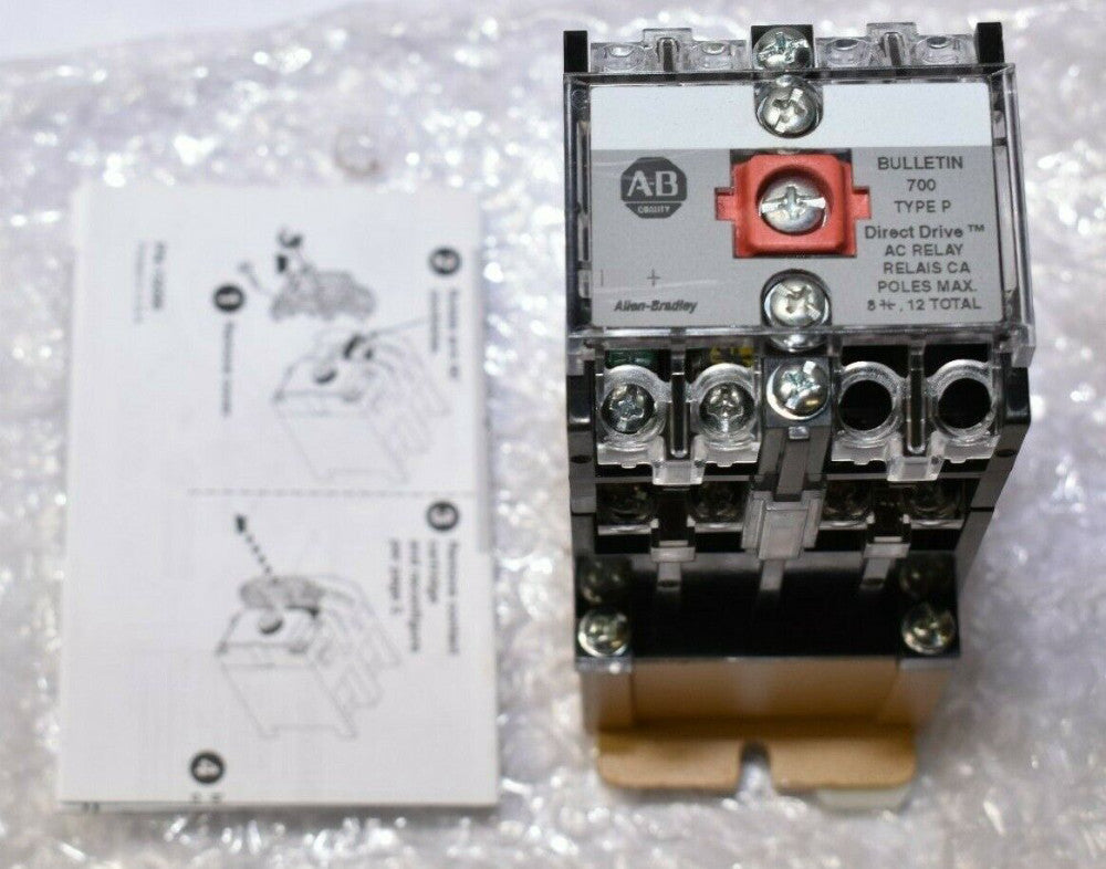ALLEN BRADLEY CONTROL RELAY 700-PZ3330A1 SERIES  E, TYPE P