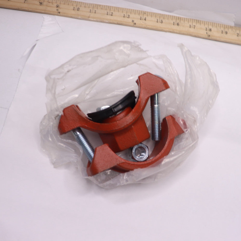 Victaulic Mechanical Tee Outlet Pipe Ductile Iron 2-1/2" X 1" I-920/920N