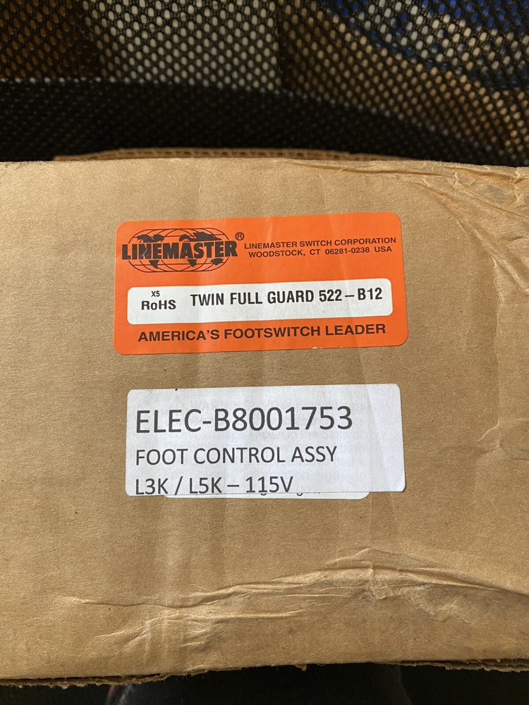 BRAND NEW Linemaster Twin Foot Petal With Guard B8001753