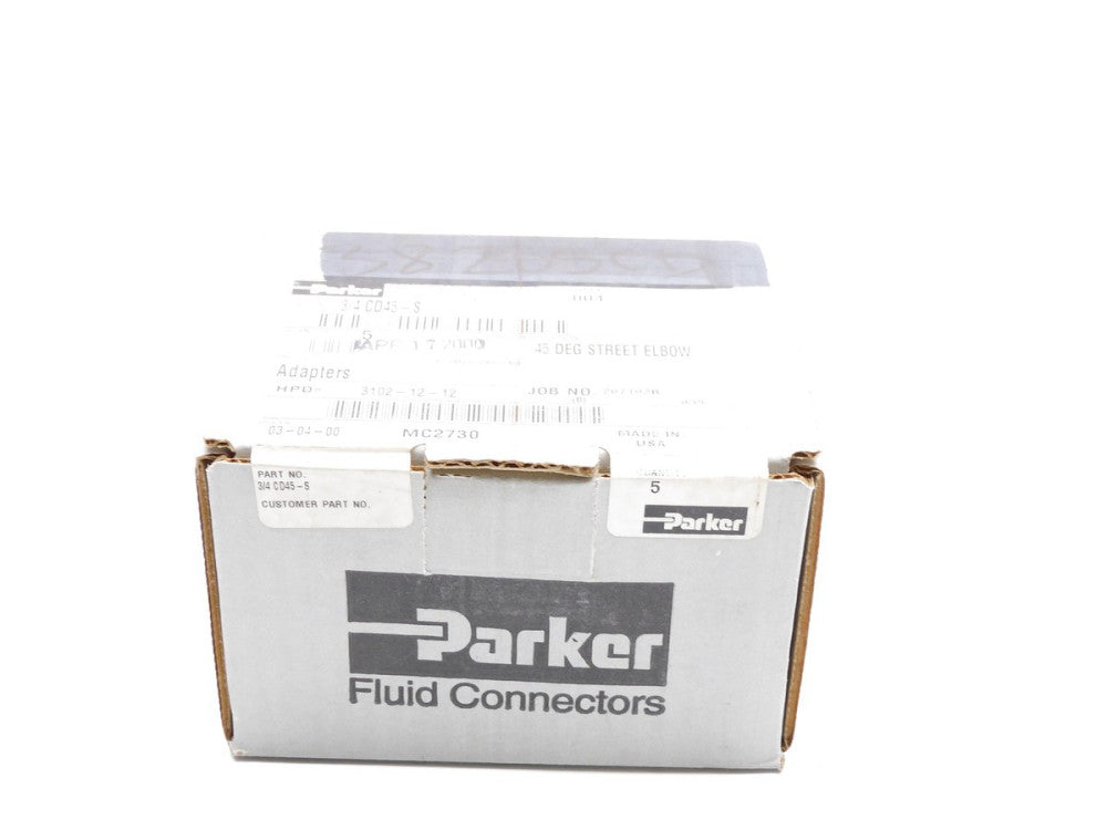 PARKER 3/4CD45-S (PKG OF 5) NSFS