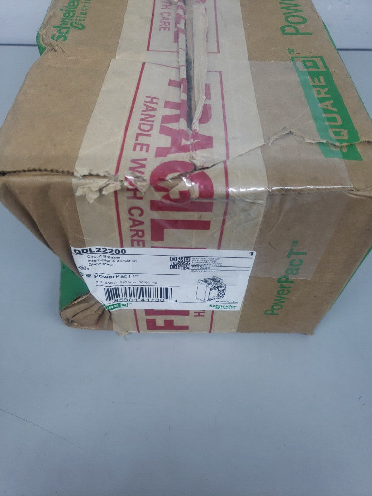 Square D QDL2200 2 Phase 200 Amp 240V 25kA PowerPact Q Circuit Breaker