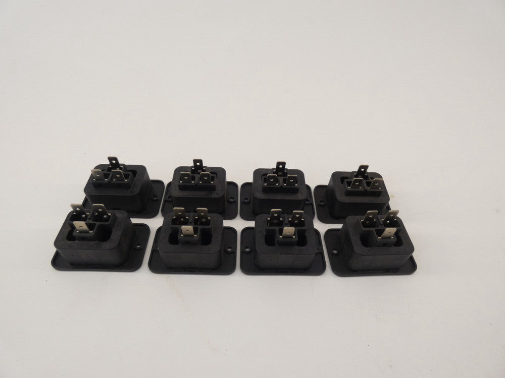 *Lot of 8* Rewireable Female Socket 250V - NEW Surplus!