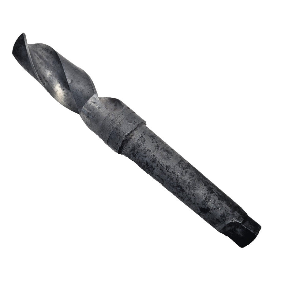 UNBRANDED 1-1/2" #4 MORSE TAPER DRILL BIT, HSS, OAL: 11"