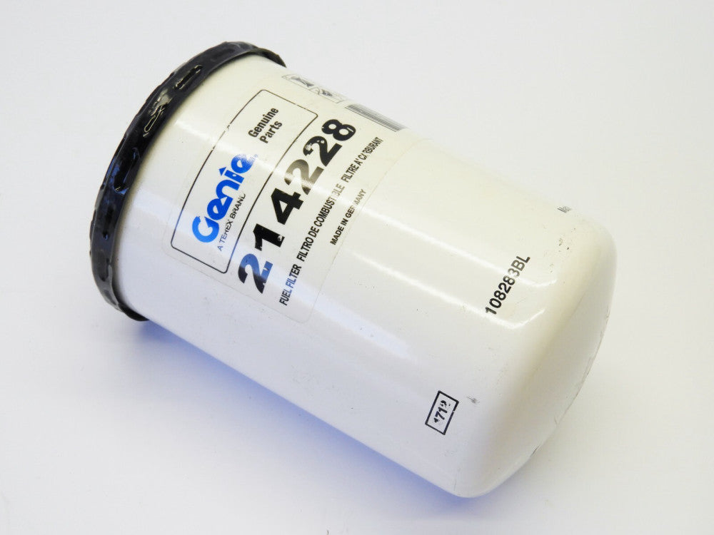 Genuine Genie 214228 Spin-On Fuel Filter Secondary, S40/45 S60/65 S60XC, Deutz