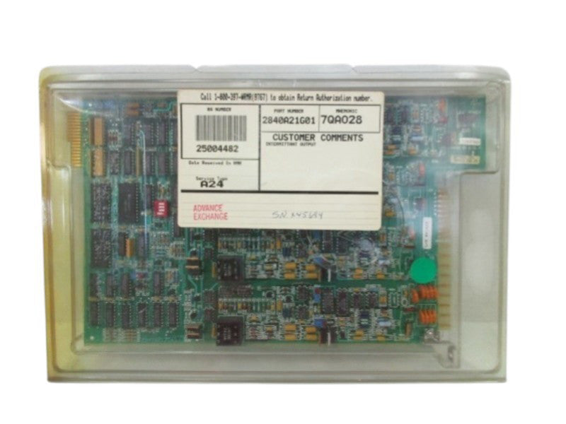 WESTINGHOUSE 2840A21G01 OUTPUT ANALOG BOARD  NSMP