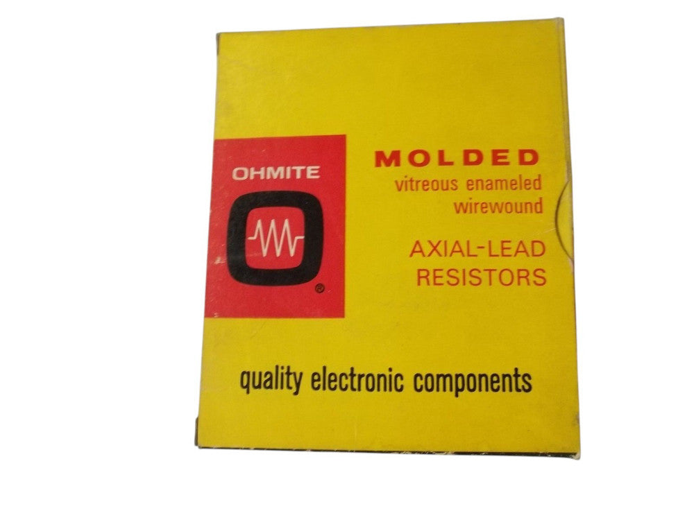 LOT OF 5 OHMITE 4849 AXIAL LEAD RESISTOR 11WATTS 5700OHMS NSMP