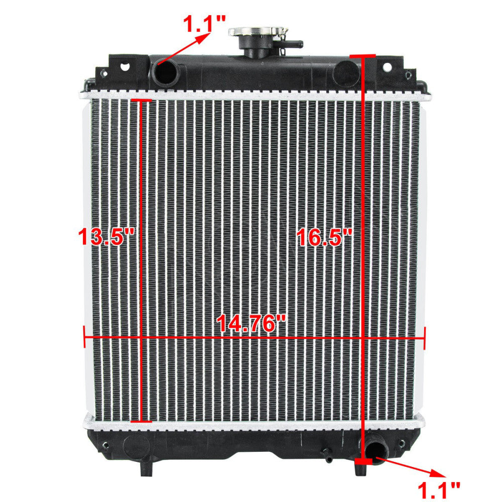 RC41142300 Radiator Fit Kubota KX91-3 KX91-3S KX91-3S2,U35/U35S/U35-S2 Excavator