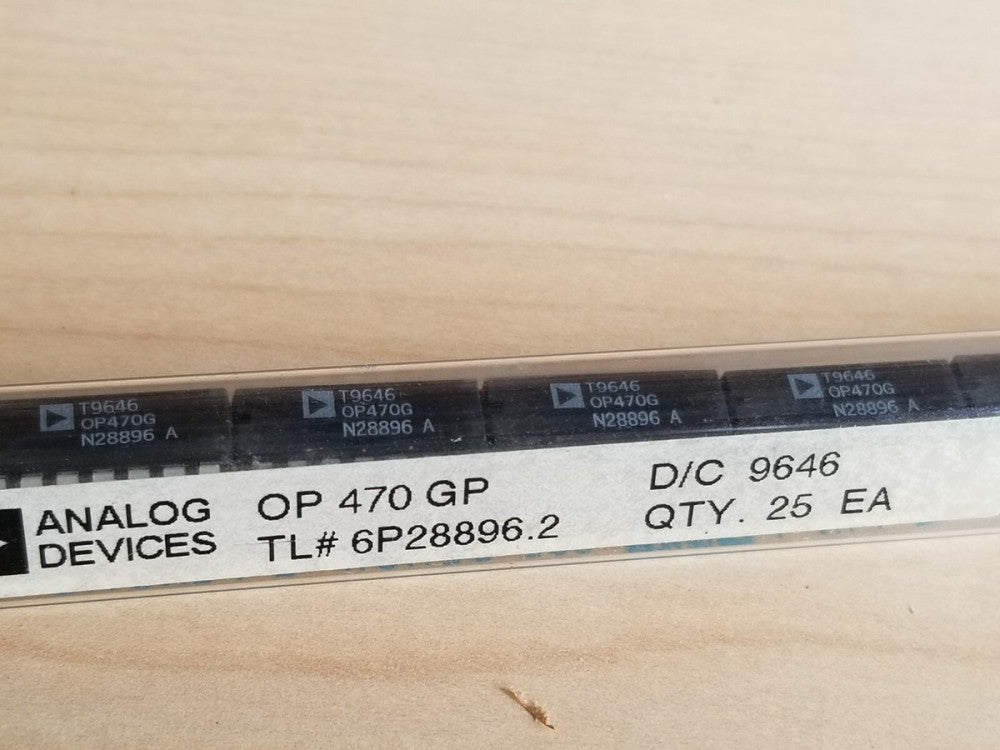 New Analog Devices Very Low Noise Quad Operational Amplifier Op Amp OP470G
