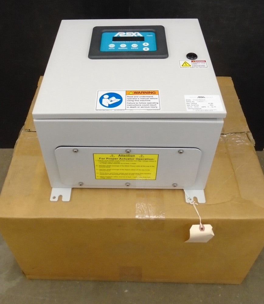 REXA - D-ELECTRONICS - 240V Electraulic Actuation & SERVO CONTROLLER -NEW in BOX