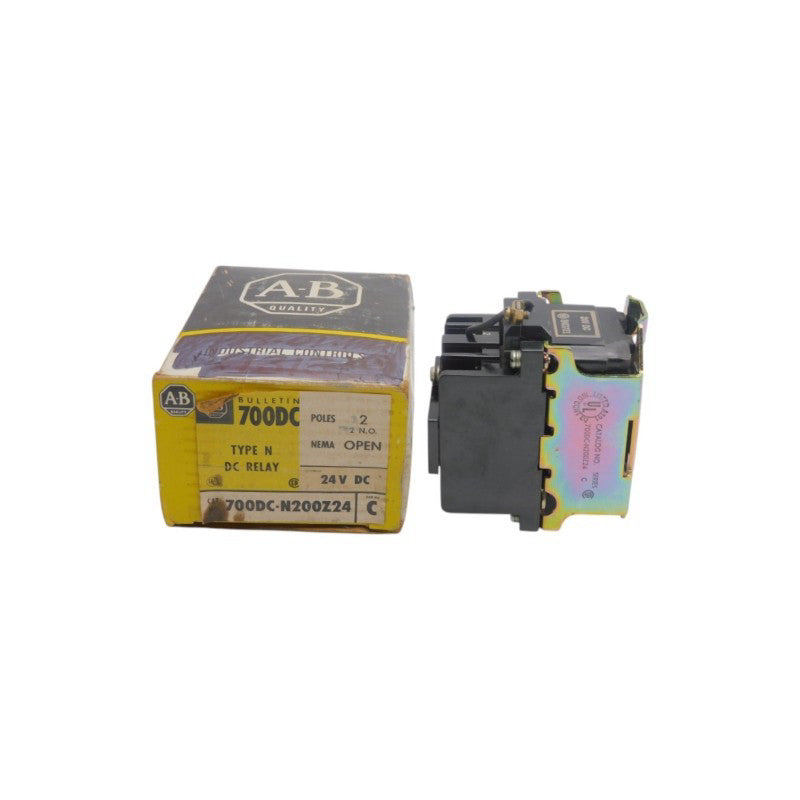 ALLEN BRADLEY 700DC-N200Z24 SER. C 24VDC 60A (BK/YL) NSMP