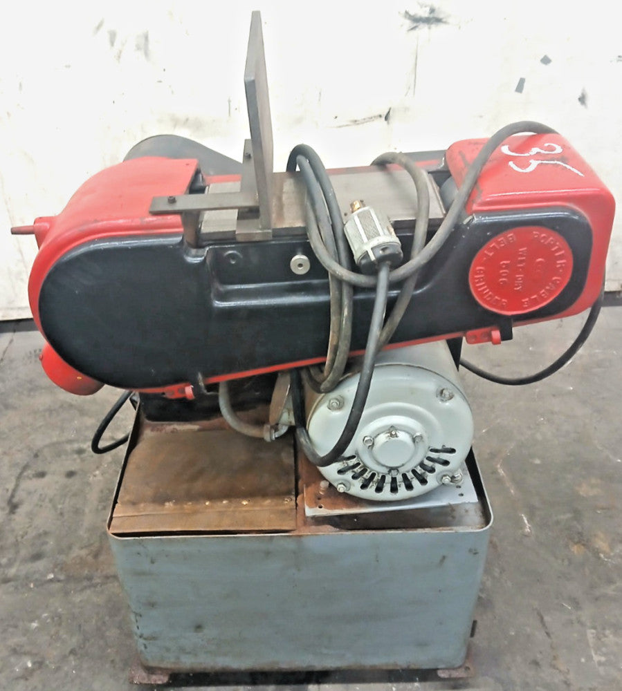 PORTER CABLE MACHINE CO WET DRY BELT GRINDER MODEL 506 BELT SIZE 6" X 60"