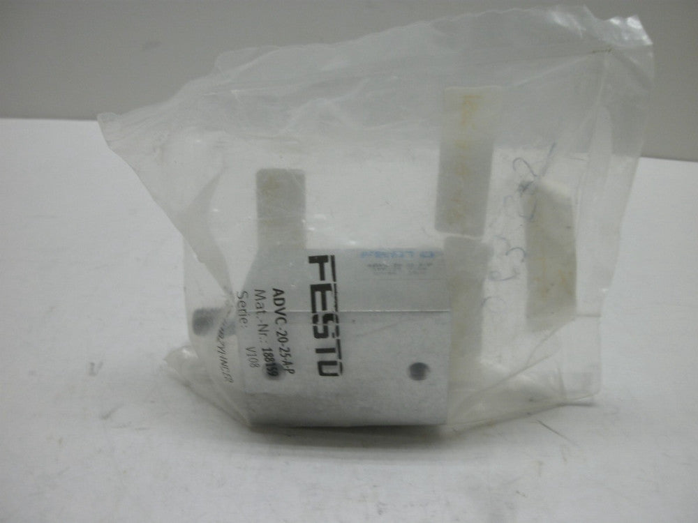 FESTO ADVC-20-25-A-P (188159) SHORT STROKE CYLINDER DOUBLE ACTING NEW IN BAG