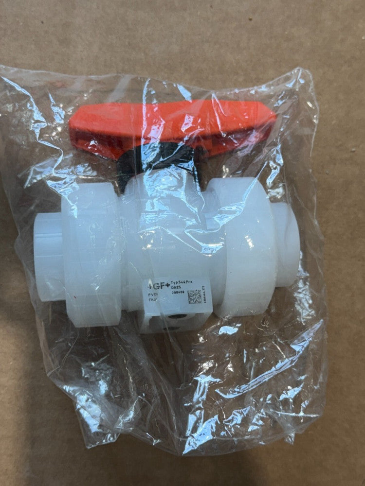 George Fischer +GF+ Typ 546 Pro DN25 Ball Valve PVDF FKM 200400
