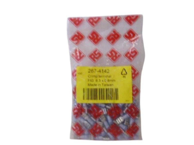 RS COMPONENTS 267-4142 CRIMP TERMINAL (PKG OF 100) NSMP