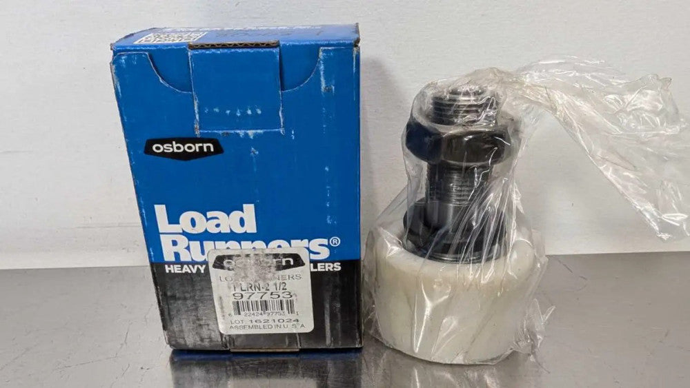 Osborn PLRN-2 1/2 Nylong Tread Cam Follower 97753 2-1/2" Roller OD 1-11/16" Roll