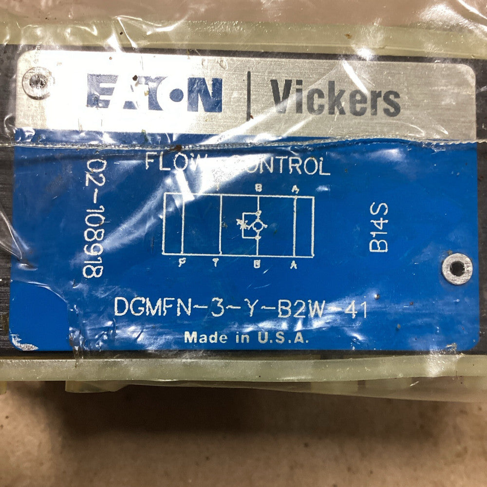 Vickers DGMFN-3-Y-B2W-41 Hydraulic Flow Control Valve F51