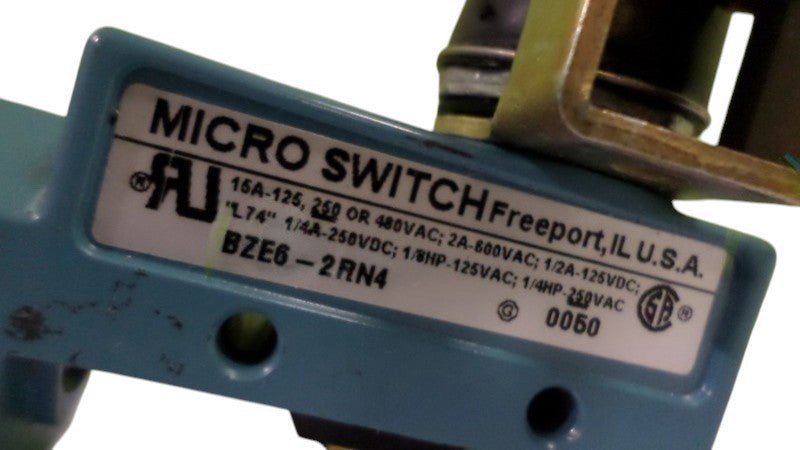 MICRO SWITCH BZE6-2RNF (MISSING BASE) NSNP