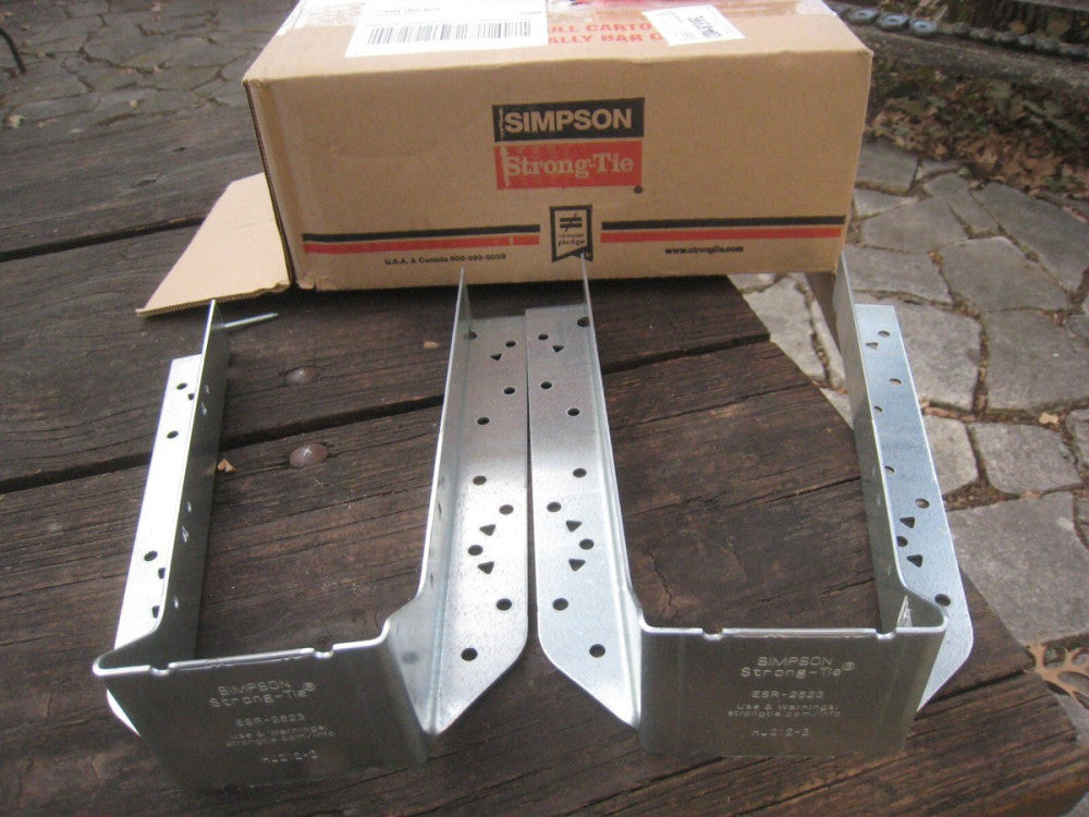 2 yes 2 Simpson Strong-Tie HU212-2----- 2 x 12 Double Face Mount Hanger