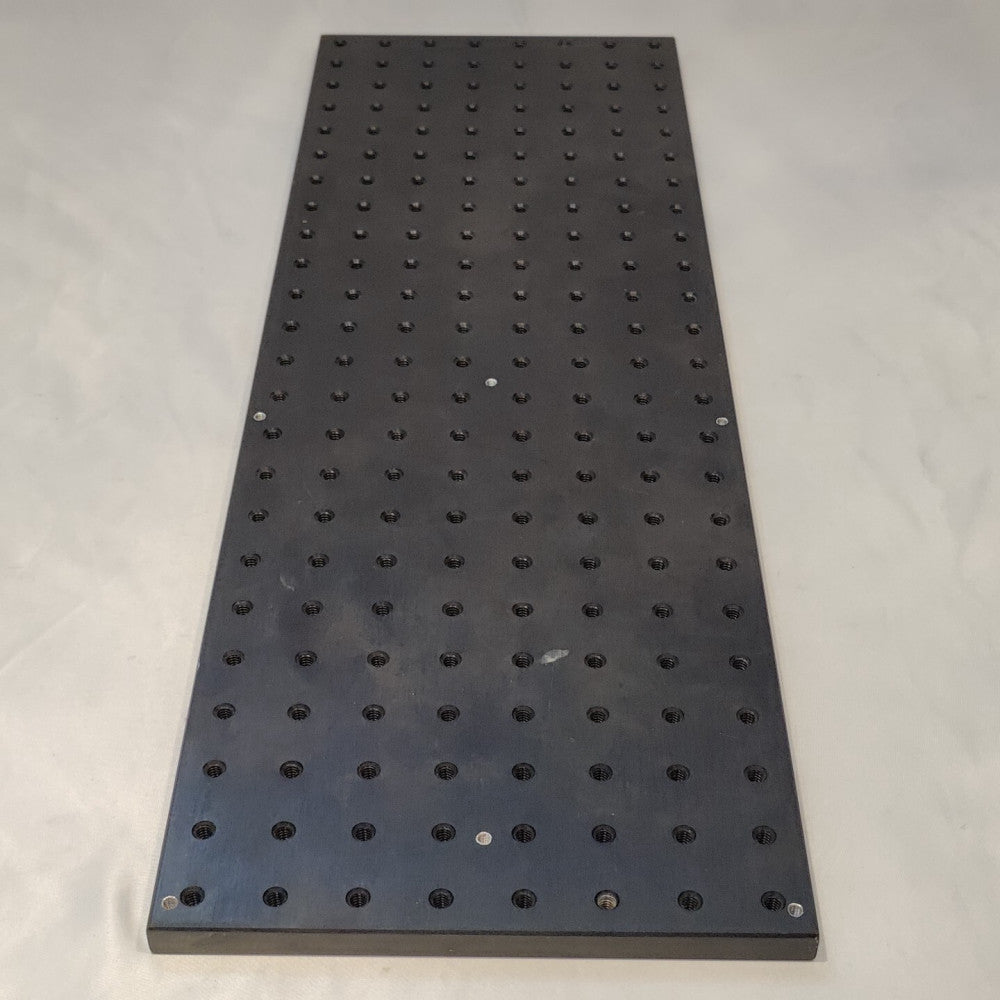 Breadboard 24" x 8" x 1/2 Black Anodized Aluminum 1/4-20 Holes 