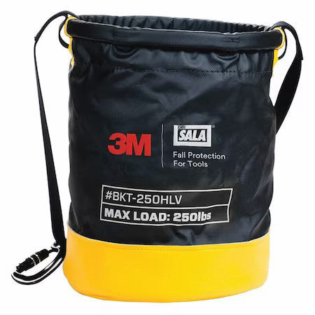 3M Dbi-Sala 1500140 Bucket, Black, Yellow, Vinyl