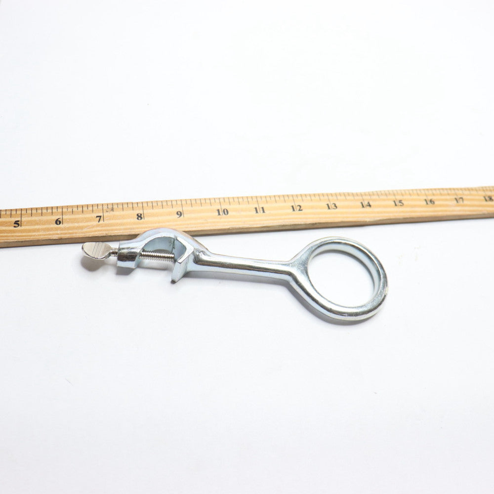 Support Ring Clamp Cast Iron Silver 1-3/4" Dia.