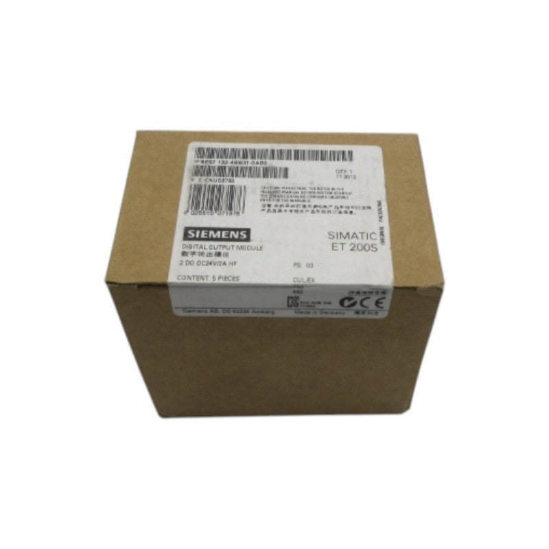 SIEMENS 6ES7132-4BB31-0AB0 24VDC (PKG OF 5) NSFS