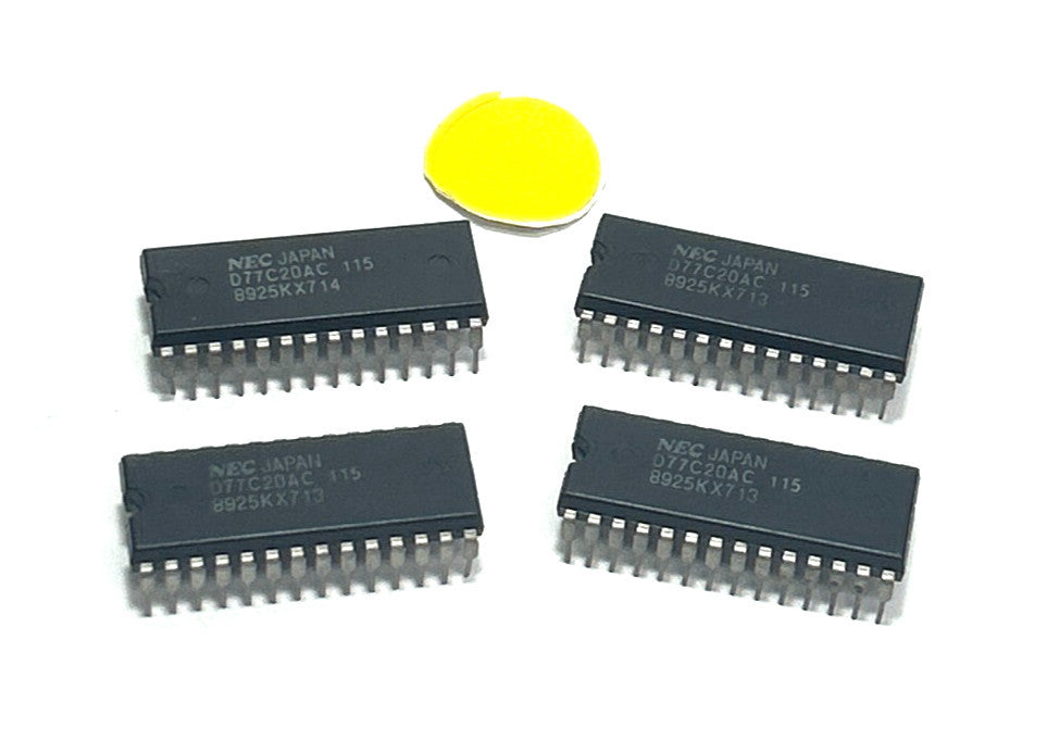 UNBRANDED  INTEGRATED CIRCUIT D77C20AC  LOT OF 4