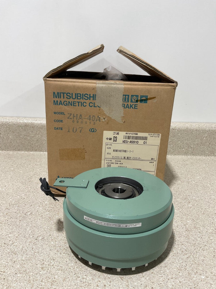 Mitsubishi Magnetic Clutch Brake ZHA-40A NEW