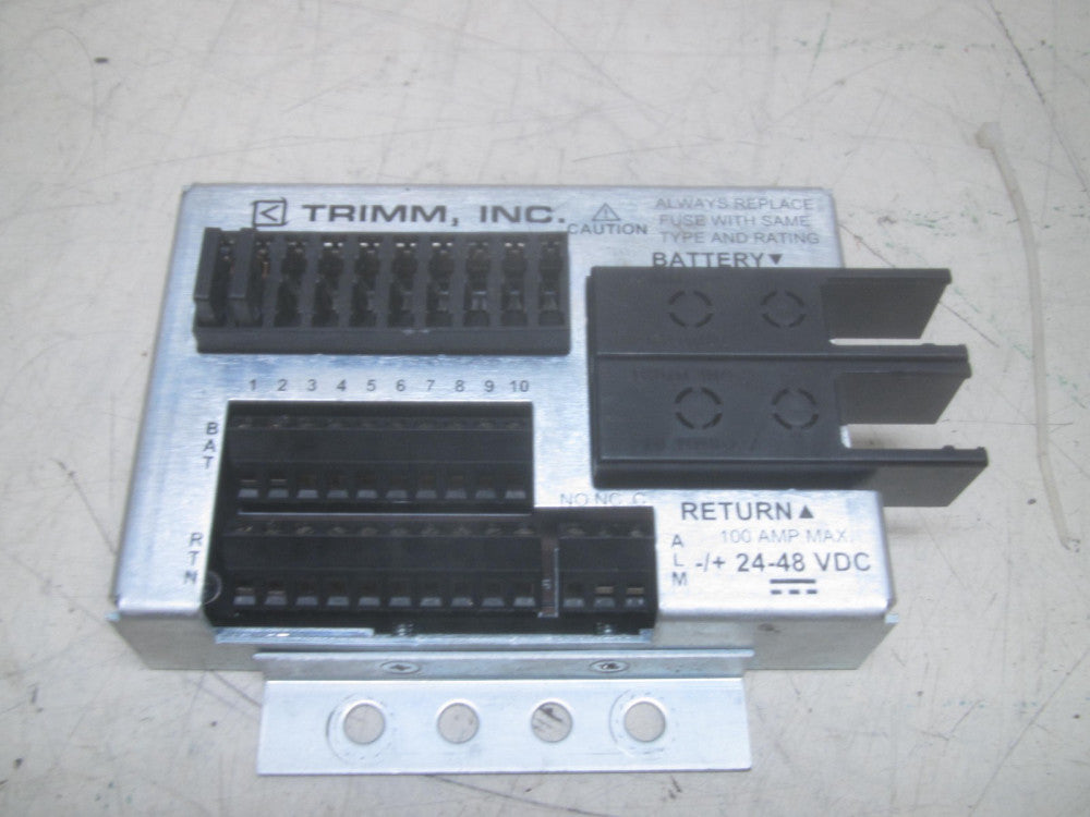 Trimm, Inc 7473121031 GMT Fuse Panel Wall Mount 10 Position 15Ax100A