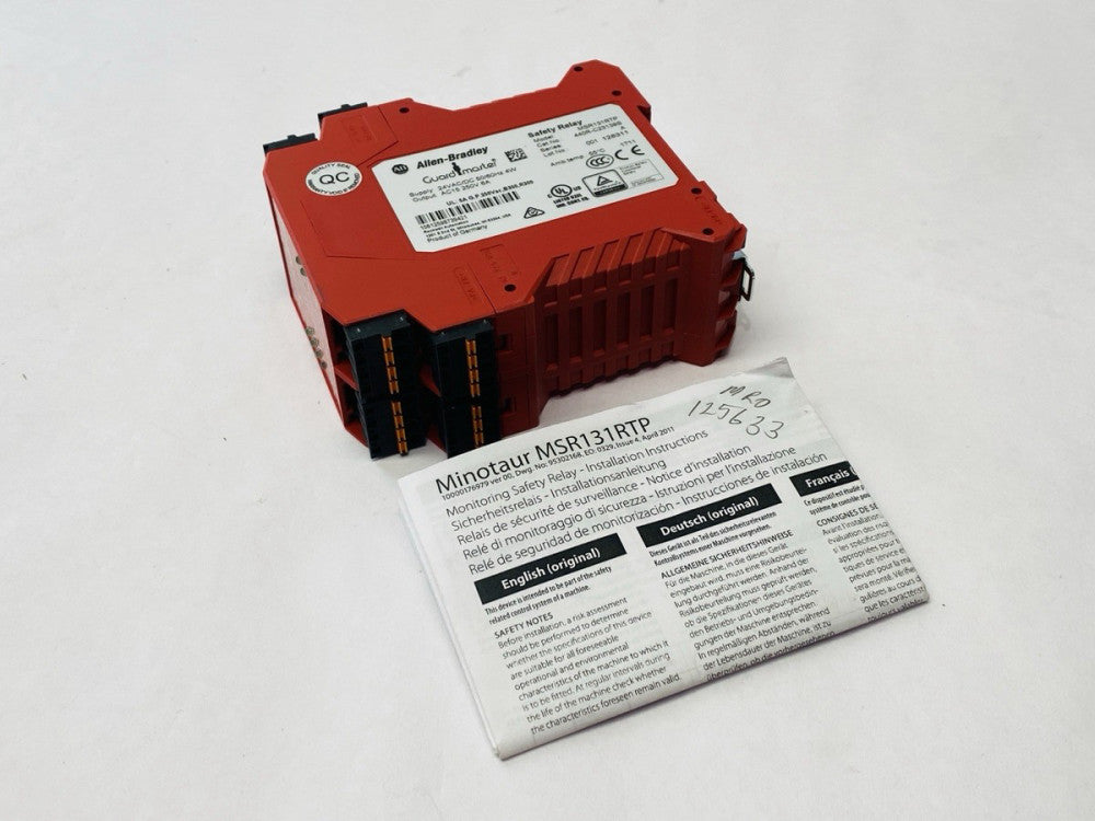 Allen Bradley 440R-C23139S Safety Relay 3NO Out 2NO MSR131RTP