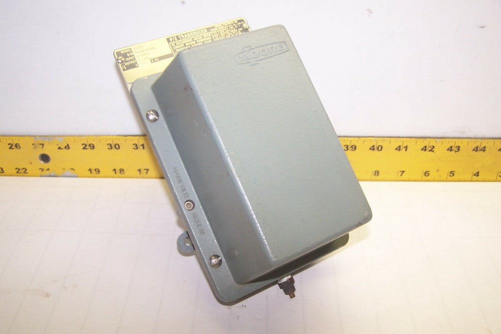 MOORE P/E TRANSDUCER INPUT 3-15 PSI OUTPUT 4-20 MA 115V  781P6