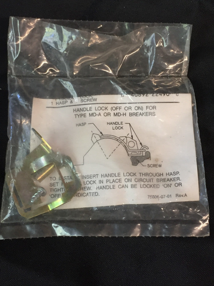 NOS Murray / Siemens BX050M Circuit Breaker Handle Lock MD-A MD-H