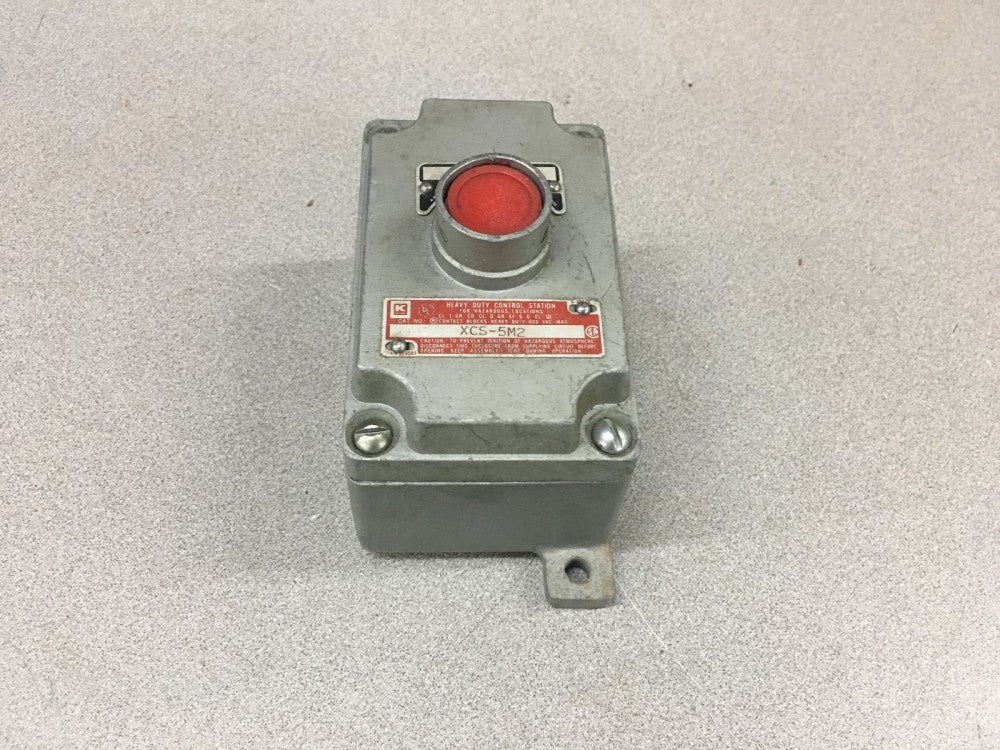 NEW NO BOX KILLARK HEAVY DUTY CONTROL STATION XCS-5M2