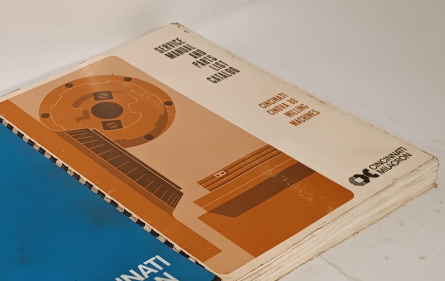Cincinnati Milacron Cinova 80 Service Manual and Parts List Catalog M-2448-2